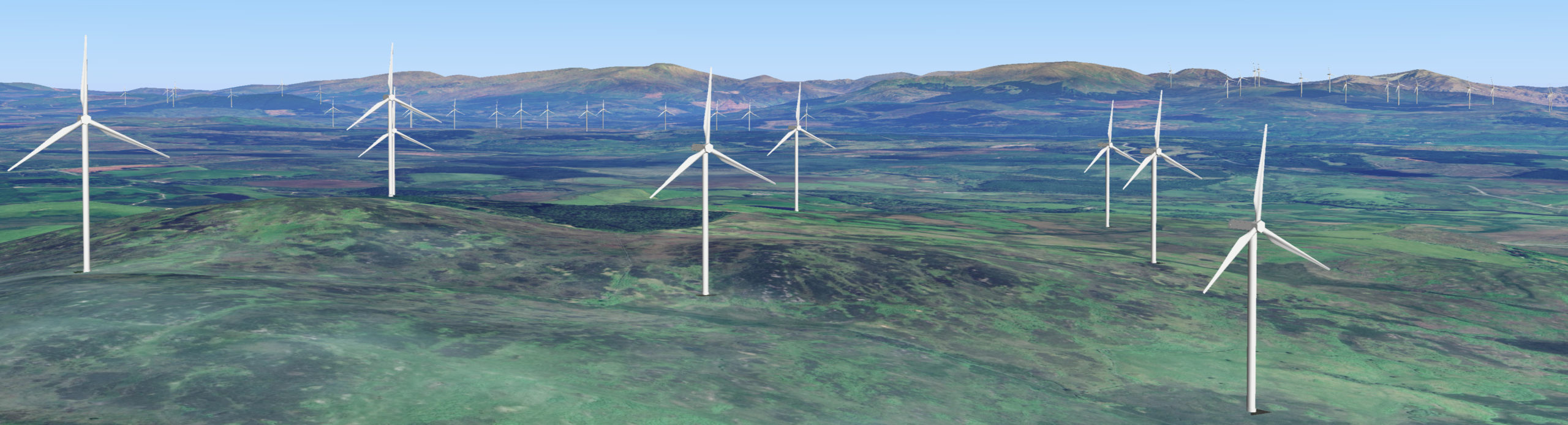 4 Industrial Wind Turbine Sites