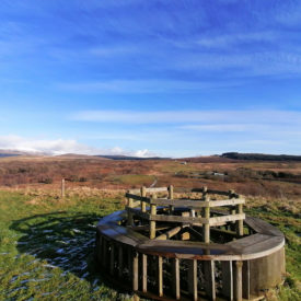 Mill Hill viewpoint seat